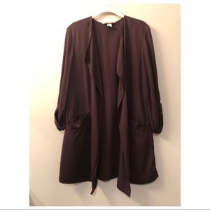 H&M Open Lightweight Blazer Cardigan